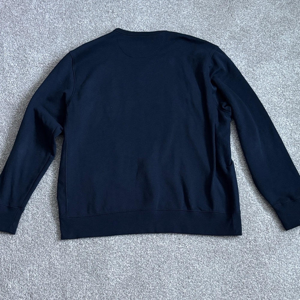 NWOT Navy Blue Orange Bucknell University Bison College Sweatshirt sz XL - Picture 5 of 5